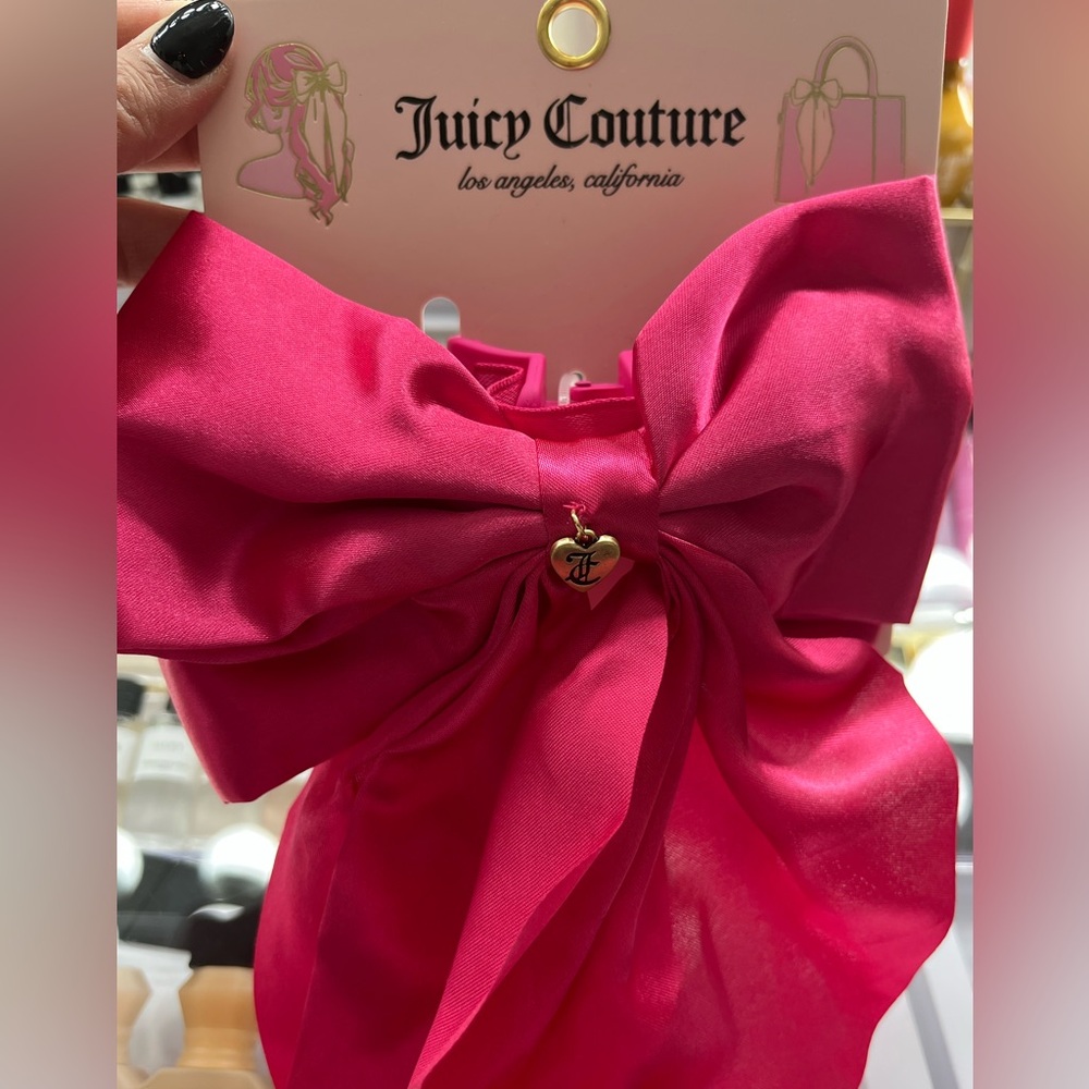 Juicy Couture Fuchsia Clip Bow
